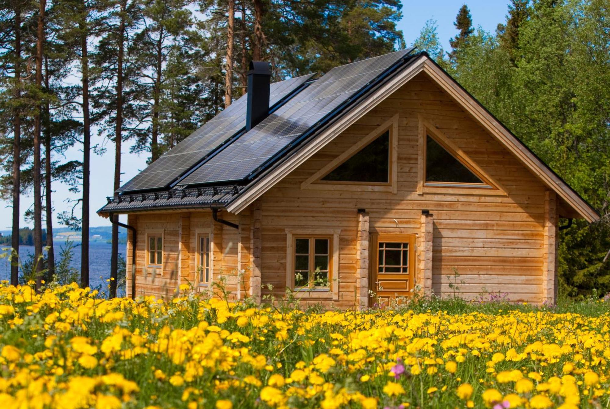 Blockhaus Am See - Komfort Umgeben Von Natur! Nalden Buitenkant foto